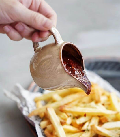 Bol à sauce en céramique fait main - 80ml, plusieurs couleurs