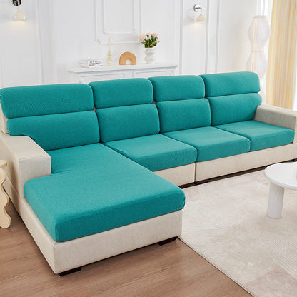 Couverture de coussin élastique en fil de boucle