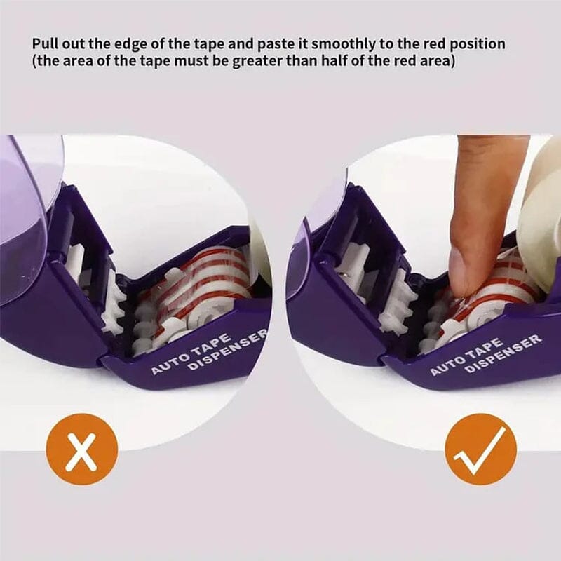 Distributeur de ruban adhésif pour une coupe précise