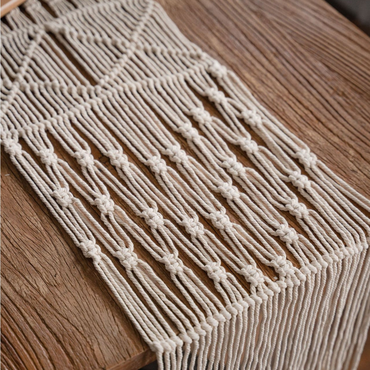 Couverture de table en macramé Meteor Shower