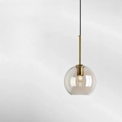 Floroux - Lustre en verre scandinave élégant