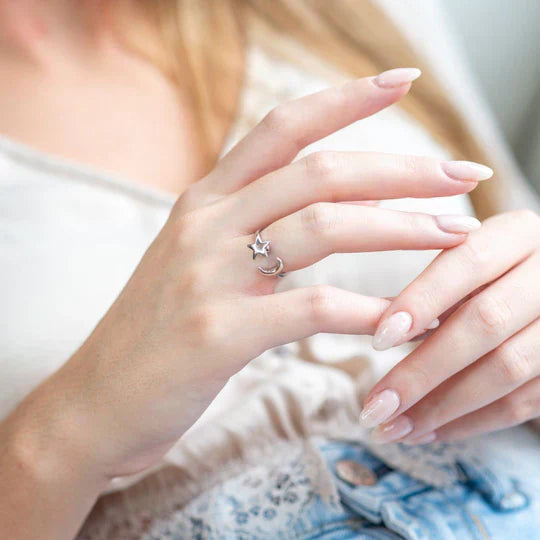 CalmRing Nua - Bague élégante pour le stress et l'anxiété