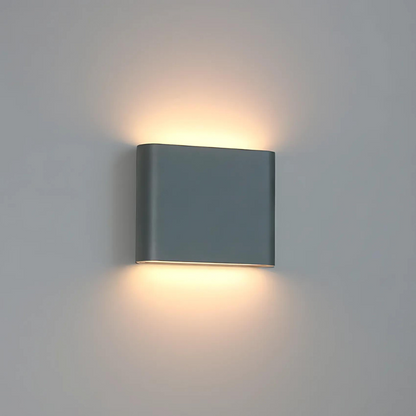 Floroux - Applique murale LED élégante et intempérienne pour les espaces extérieurs