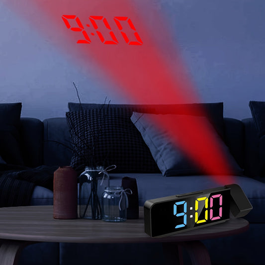 TimeView – Réveil Numérique Moderne avec Projection