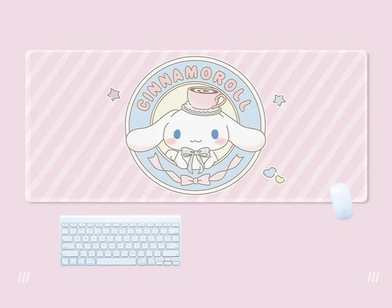 Cinnamoroll Kuromi Tapis de bureau