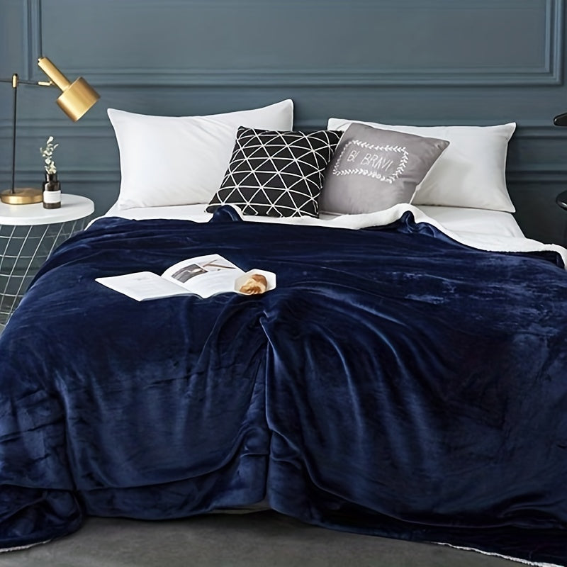 Couverture en Fleece Sherpa Chic pour un Confort Optimal