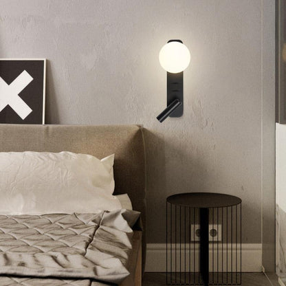 Floroux - Élégante lampe de lune d'ambiance applique