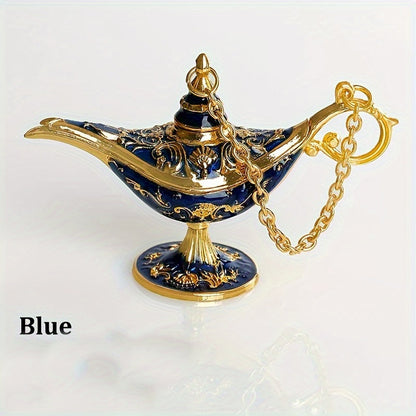 AladdinWish Lamp – Vintage Éclairage à Huile en Métal