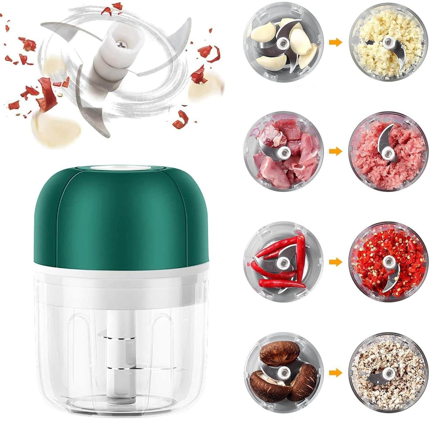 ChopEase - Presse-ail Électrique pour Cuisson Rapide