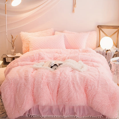 Ensemble de housse de couette en velours luxueux pour un confort ultime