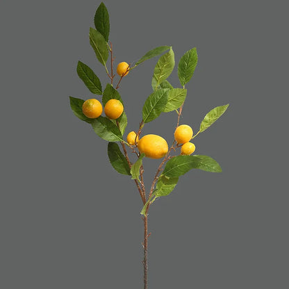 Floroux - Fleur artificielle de citron frais