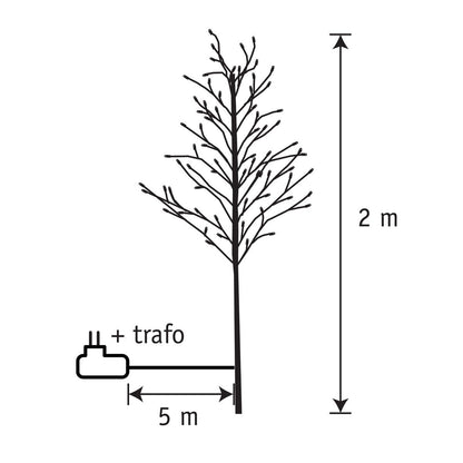 Arbre lumineux LED moderne