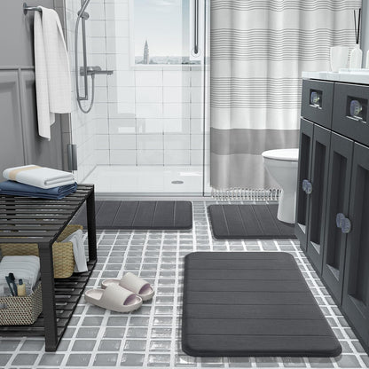 Floroux | Tapis de bain doux et antidérapants Set