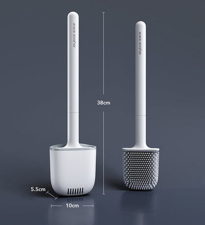 SiliClean – Brosse de toilette murale antibactérienne en silicone