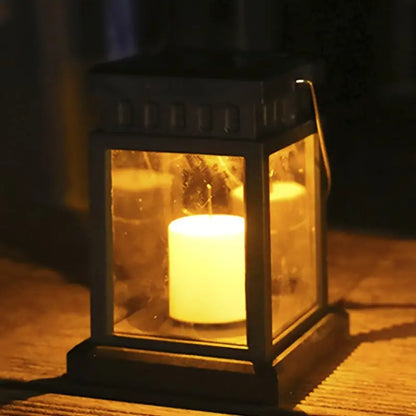 Floroux | Lampe de jardin solaire rétro et élégante