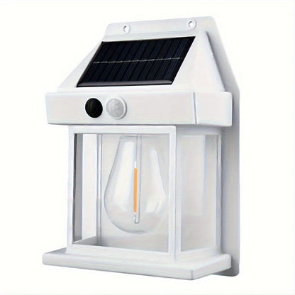 SolarGlow Applique Murale - Énergie Solaire Détecteur de Mouvement LED