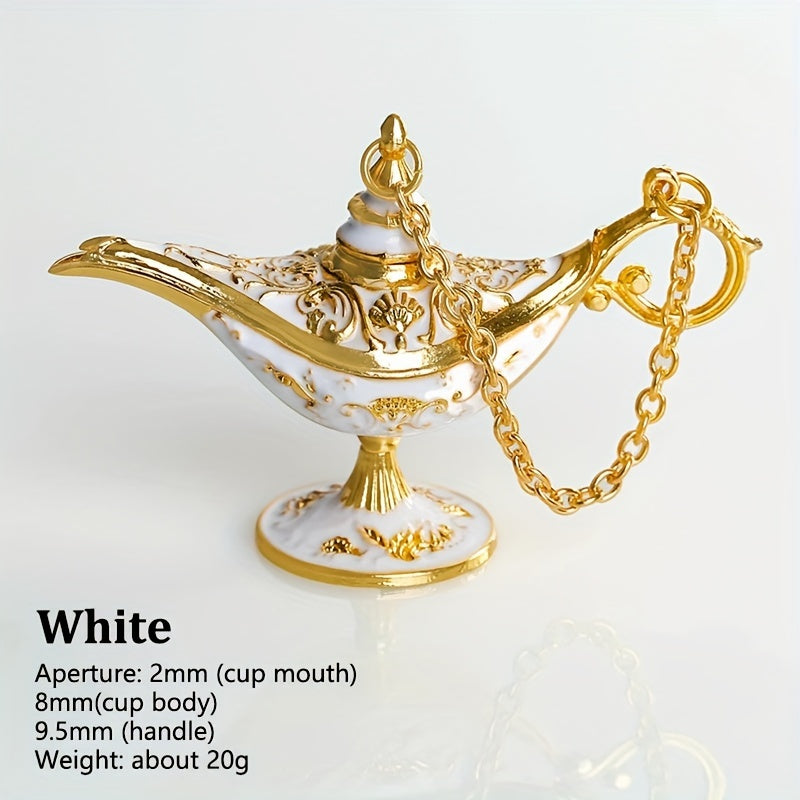 AladdinWish Lamp – Vintage Éclairage à Huile en Métal