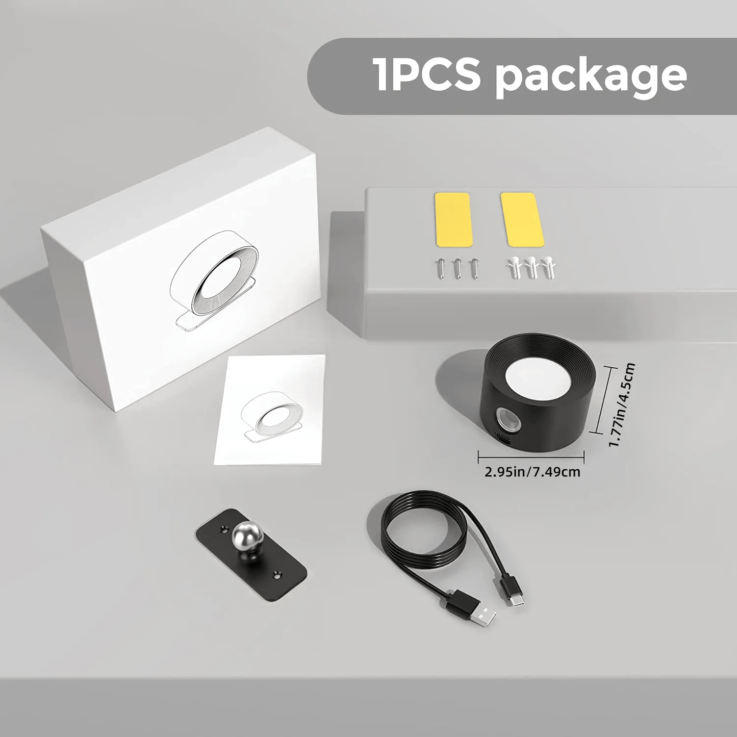 ÉLORA Applique sans câble - Lumière LED moderne et pratique