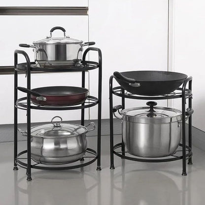 Organisateur de cuisine créatif à trois couches