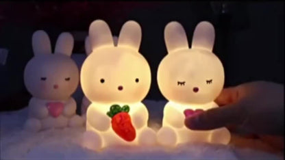 BunnyGlow – Joli lamp de nuit LED pour l'ambiance