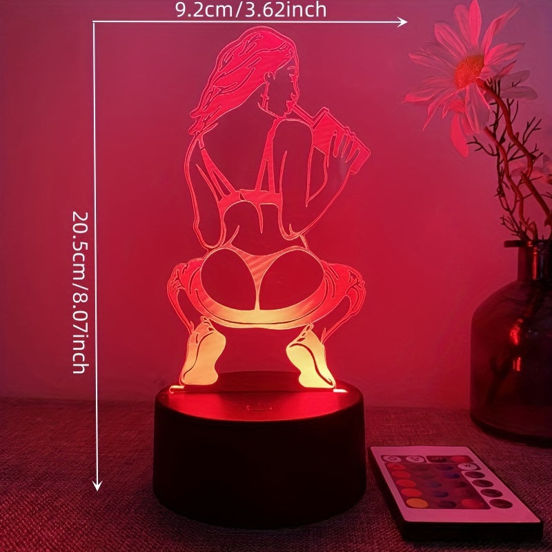 DecoLamp - Lampe de table 3D élégante avec options de couleur