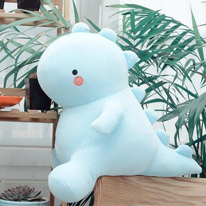 Floroux - Dinosaure en peluche douillet pour des câlins confortables et une décoration élégante