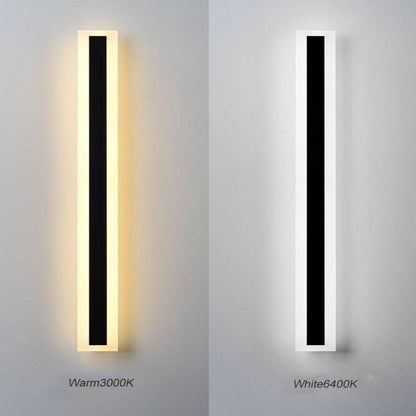 Immense Lumière Murale Linéaire Moderne Extérieure (Emballage Ouvert)
