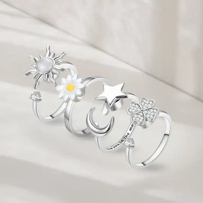 CalmRing Nua - Bague élégante pour le stress et l'anxiété