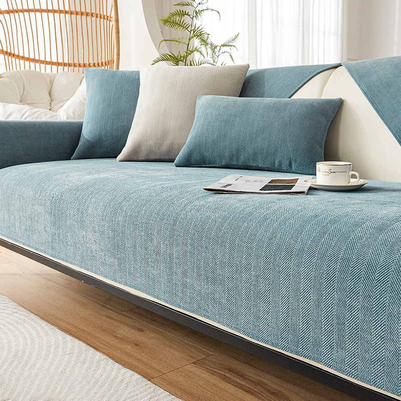 Coussin de canapé antidérapant Herringbone Housse de canapé