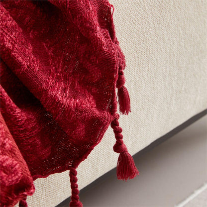 Couvre-canapé / Couvre-lit de style tribal aux couleurs vibrantes