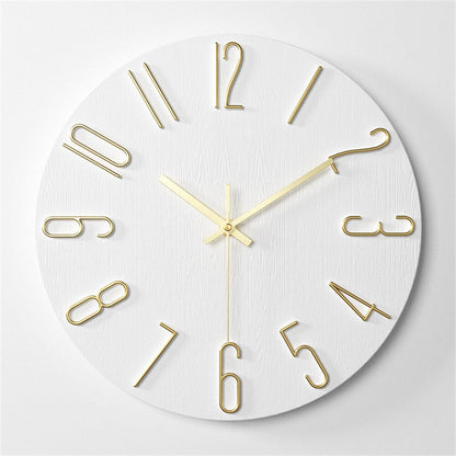 GlowTech – Horloge murale en plastique moderne