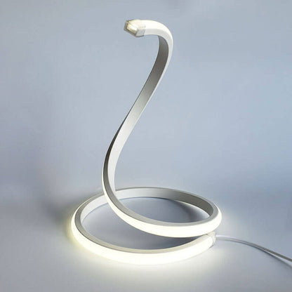 Floroux Lampe de table LED | Design de serpent créatif | Dimming tactile | Moderne & Élégant