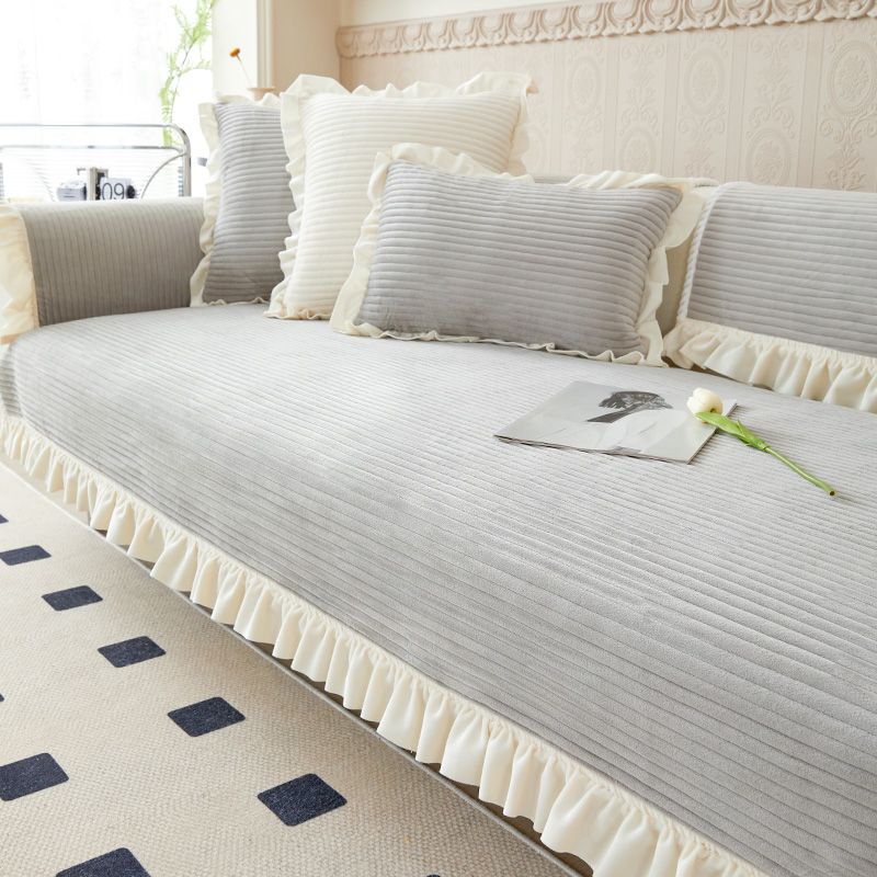 Couvre-coussin en velours pour canapé Loving