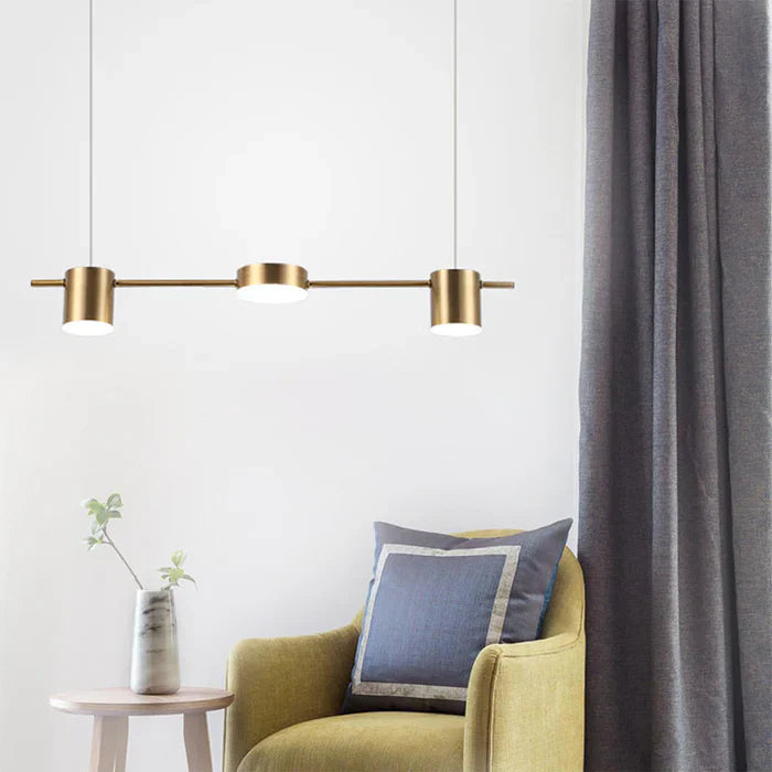 AuraDrum – Élégante Lampe Suspendue en Aluminium pour Intérieur Chic