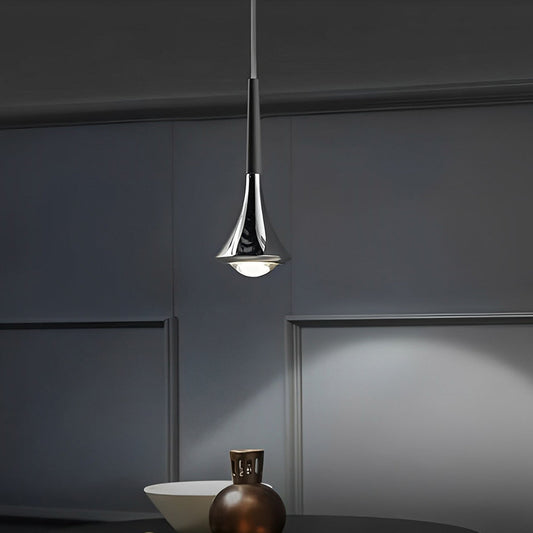 1-Lumière-Goutte-D'eau-Métal-LED-Nordique-Porte-Lampe