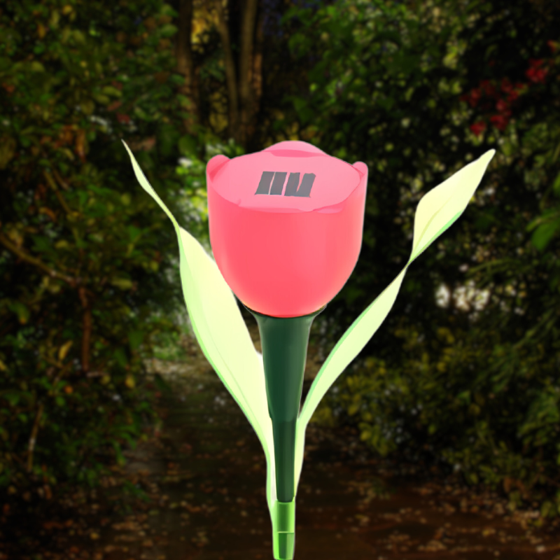 Floroux | Lampe Tulipe Solaire Élégante pour le Jardin