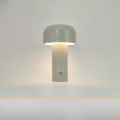 Floroux Lampe à champignon LED rechargeable | Lumière d'ambiance | Lampe de table sans fil pour la maison