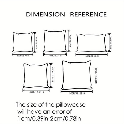 CozyNest Housse de Coussin - Housse de Coussin Élégante pour Canapé et Chambre à Coucher