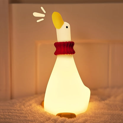 DreamDuck Lampe - Lampe de Nuit en Silicone avec Capteur Tactile Rechargeable