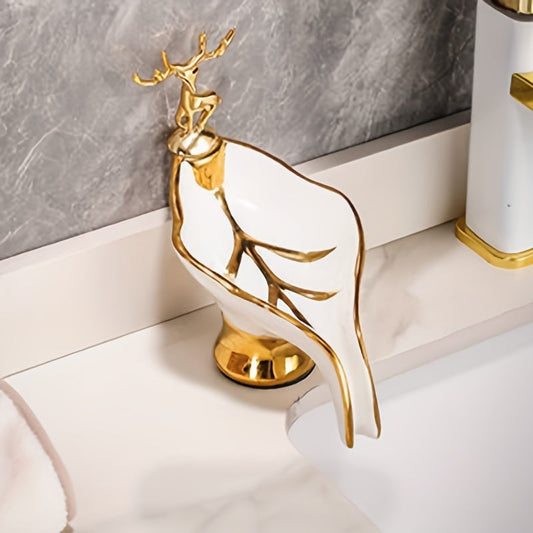 Beatrice | Porte-savon en forme de feuilles pour la salle de bain