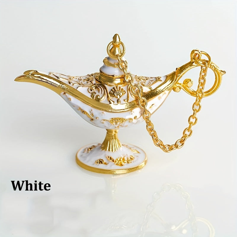 AladdinWish Lamp – Vintage Éclairage à Huile en Métal
