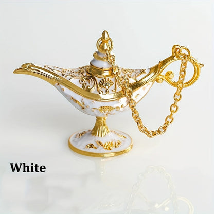 AladdinWish Lamp – Vintage Éclairage à Huile en Métal