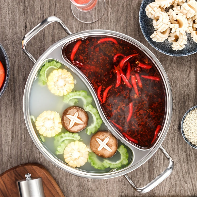 EmieCook - Casserole de Cuisine en Acier Inoxydable de Luxe