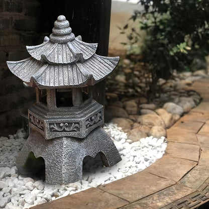 LumiGlow Lanterne - Décoration de Jardin Zen à Énergie Solaire