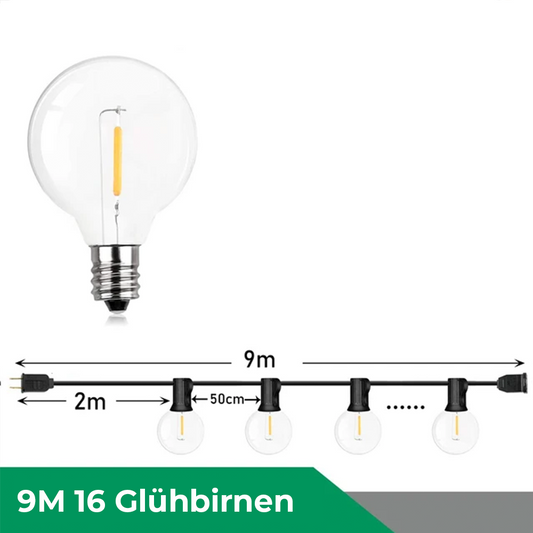 Floroux | Guirlande lumineuse LED étanche en plastique incassable pour intérieur et extérieur