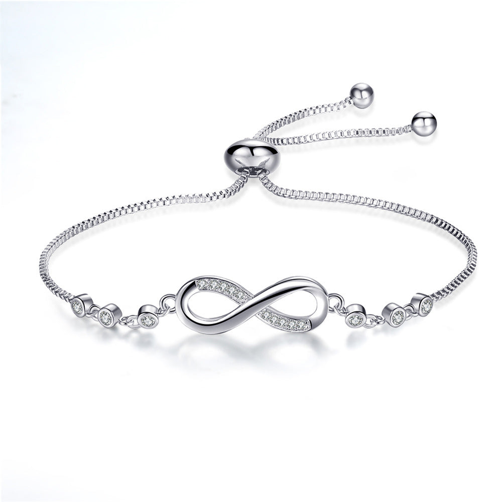 Bracelet Infinity Élégante et Réglable - Collection Nova