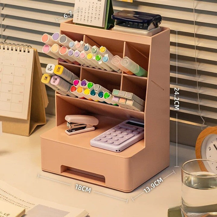 Organisateur de bureau multifonctionnel Clean Tower Tidy