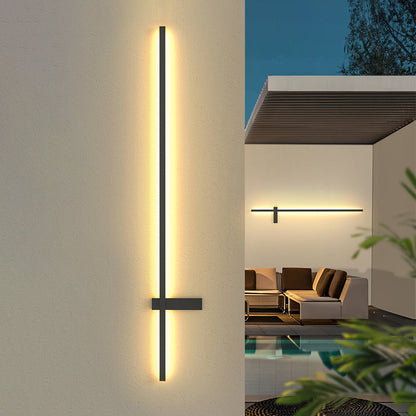 Floroux Duo-linéaire minimaliste Applique extérieure