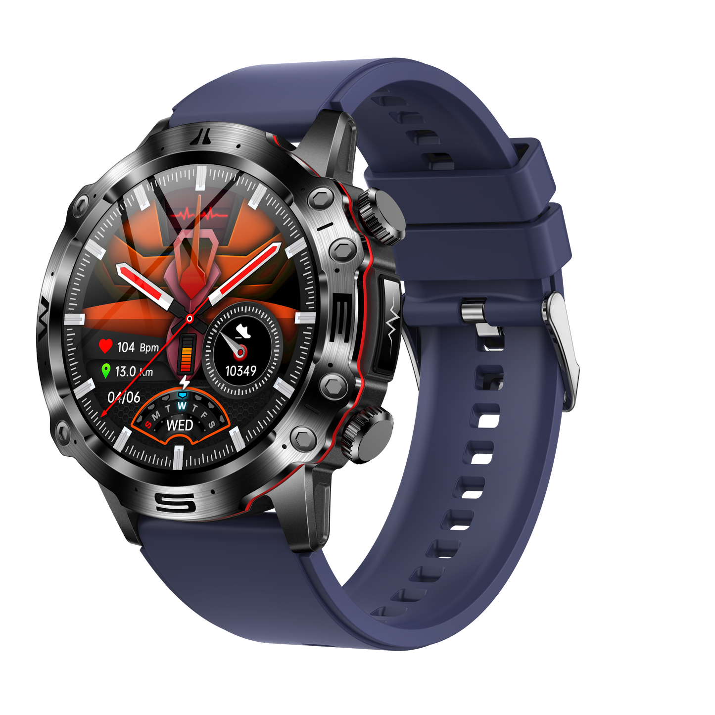 Floroux - Montre de santé sportive EKG de glycémie et de pression artérielle