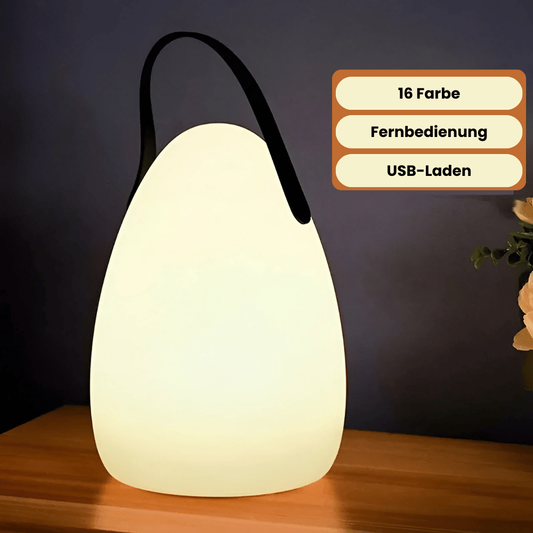 Floroux - Lampe de table sans fil étanche portable avec télécommande